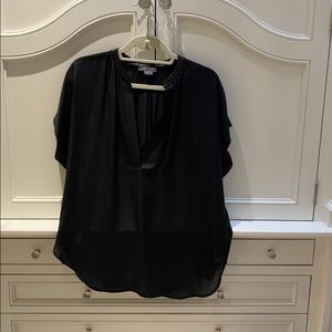 Vince Black Silk blouse Size Medium